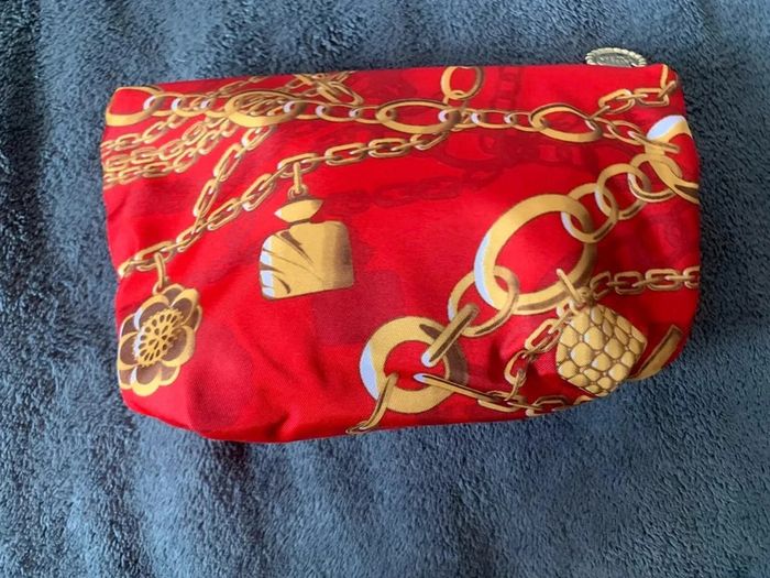Trousse Estée Lauder rouge & or - photo numéro 2