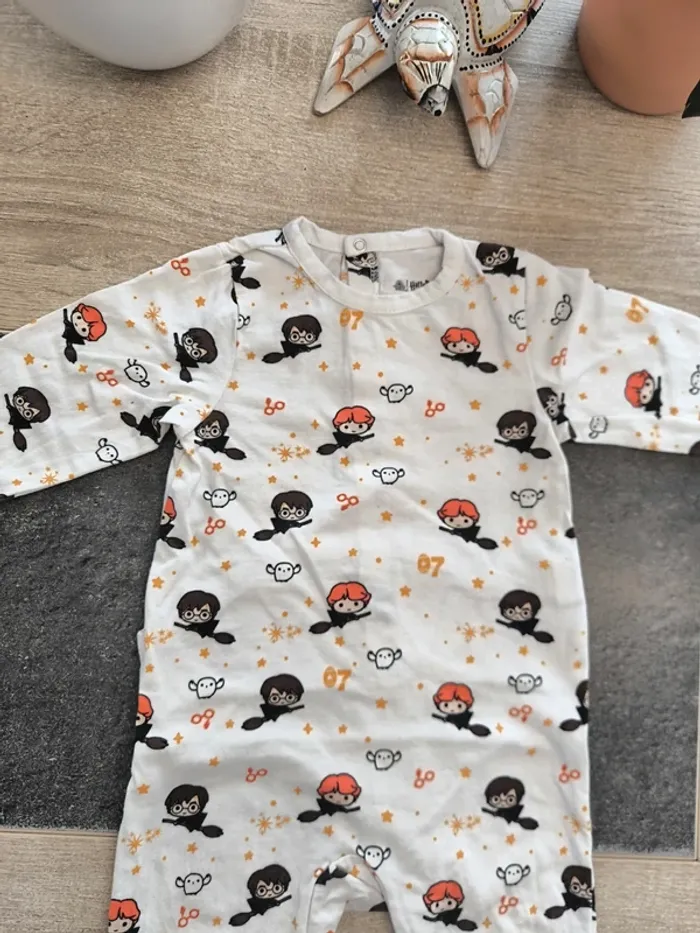 Pyjama léger garçon 12 mois Harry Potter - photo numéro 7