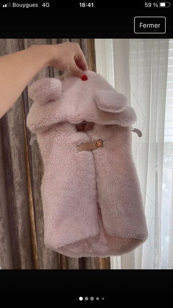 Fausse fourrure baby girl