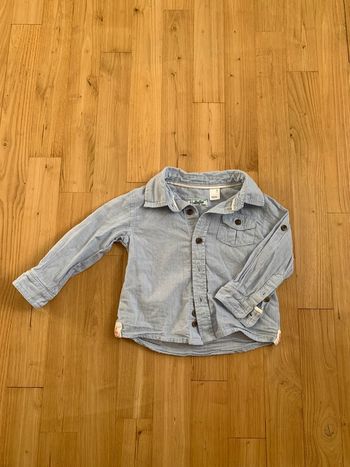 Chemise garçon 9 mois
