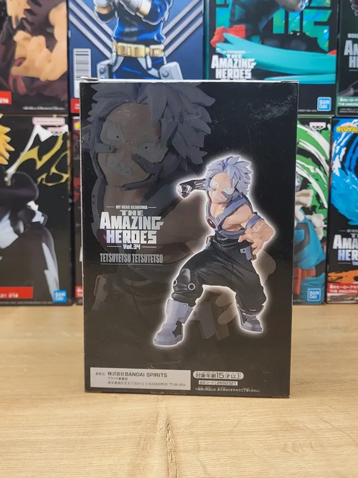 Figurine My Hero Academia Tetsutetsu Tetsutetsu The Amazing Heroes Vol.34 Bandai Spirits - photo numéro 2