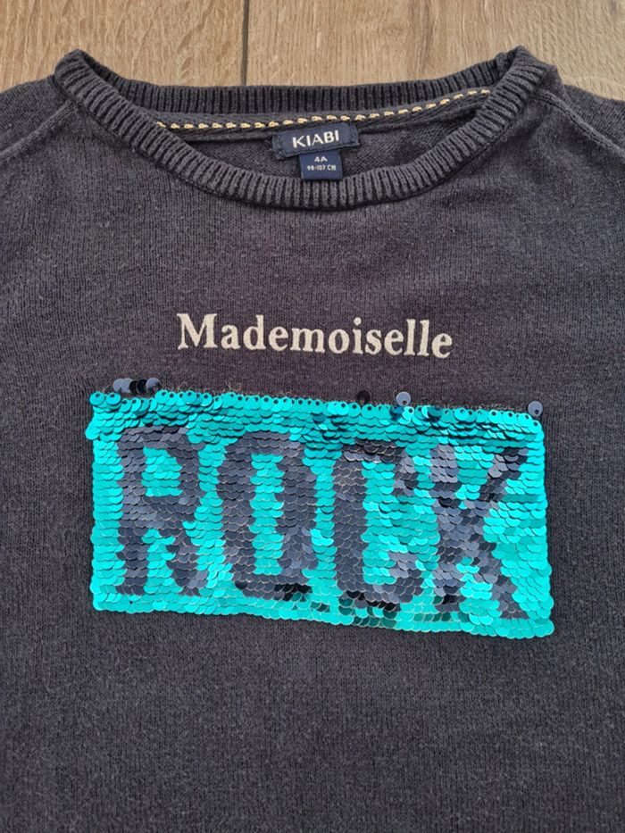 Pull Mademoiselle Rock 4 ans - photo numéro 2
