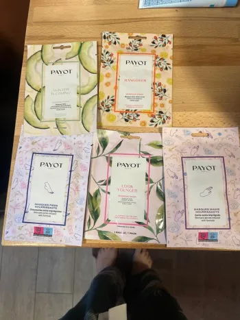 Lot de 5 masques payot