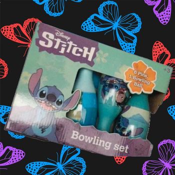 Jeu de quilles bowling plein air stitch