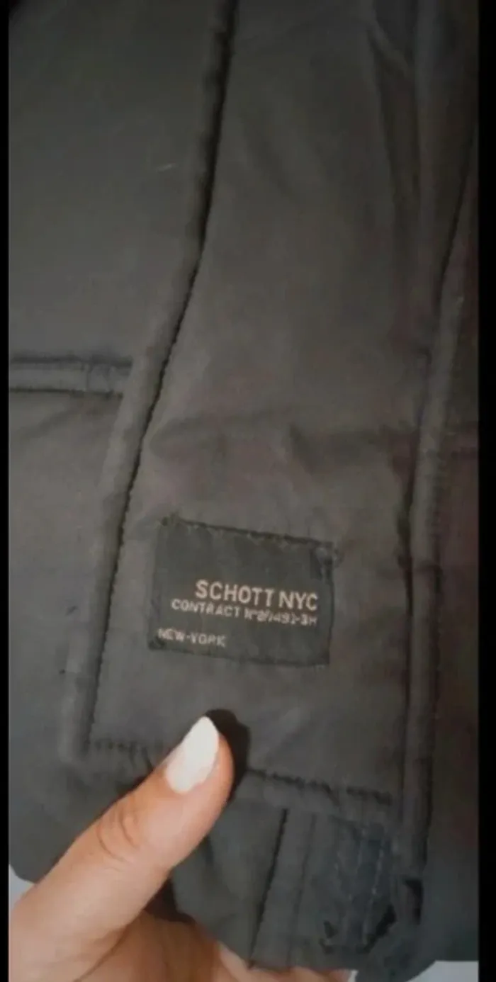 Manteau doudoune Snork Schott homme - photo numéro 3