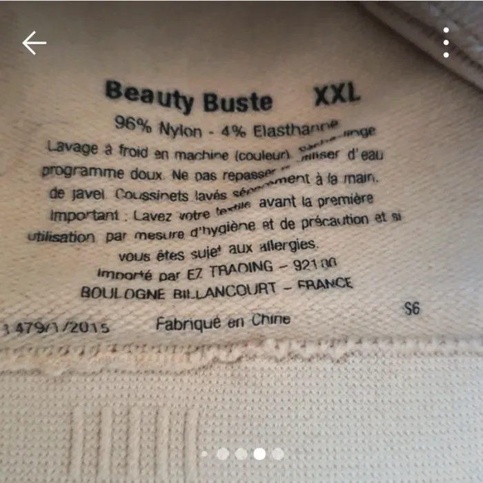 3 bralettes 95 XXL - photo numéro 8