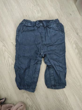Pantalon fille 12 mois