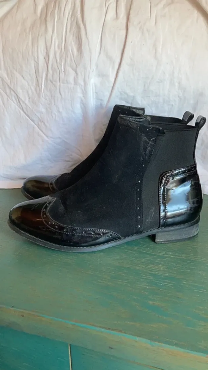 Bottines noires - photo numéro 5