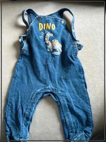 Salopette dino 9mois