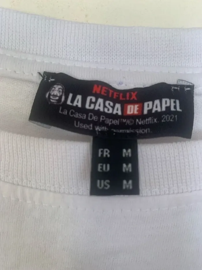 Tee-shirts la casa de papel - photo numéro 3