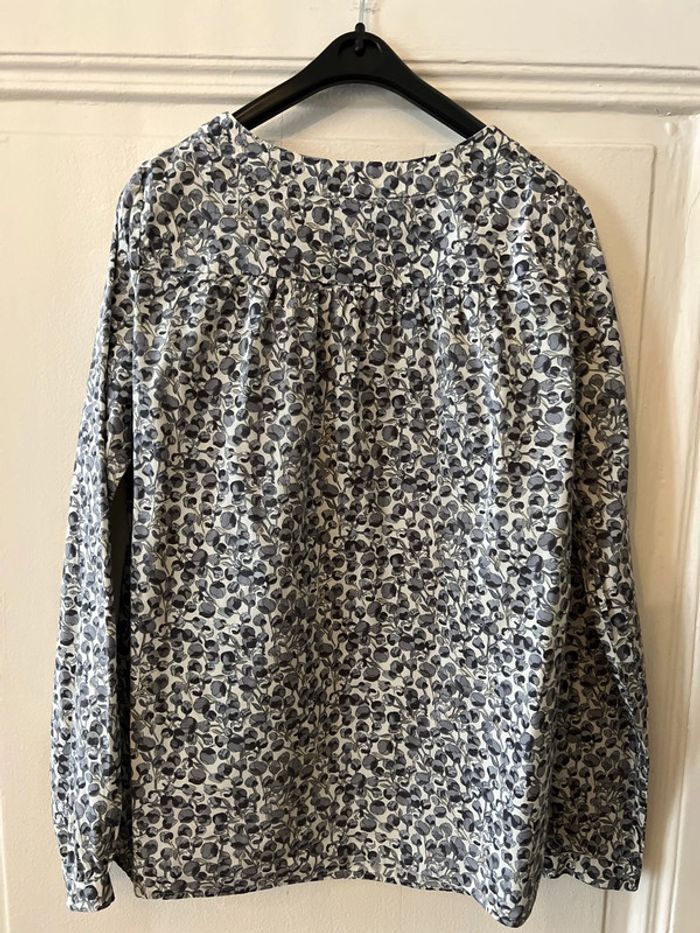 Blouse manches longues imprimée style Liberty 12 ans - Bonpoint - photo numéro 3