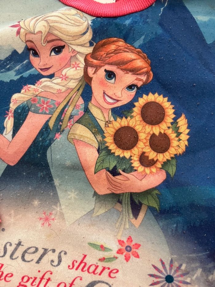 Pull fille 6 ans reine des neiges - photo numéro 2