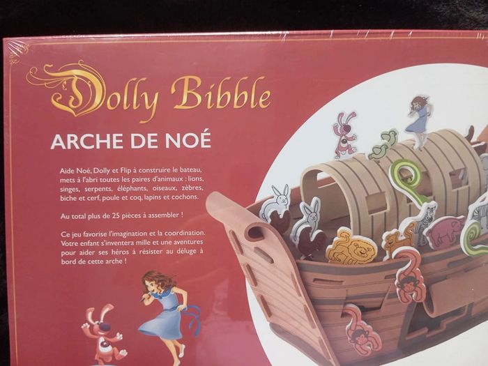 Bateau Arche de Noé Dolly Bibble Neuf - photo numéro 4
