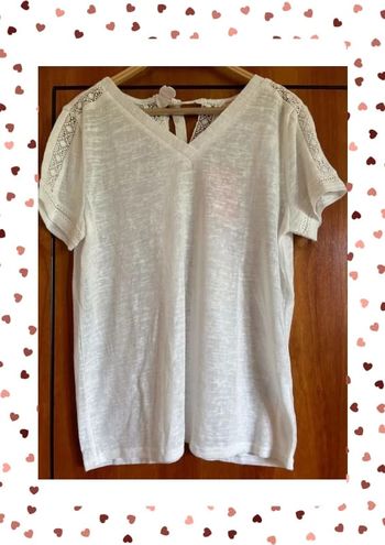 Magnifique t-shirt crème 40 Grace & Mila