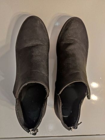 Bottines en nubuck