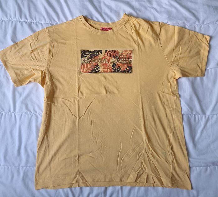 T shirt jaune Tropical Jungle Taille L