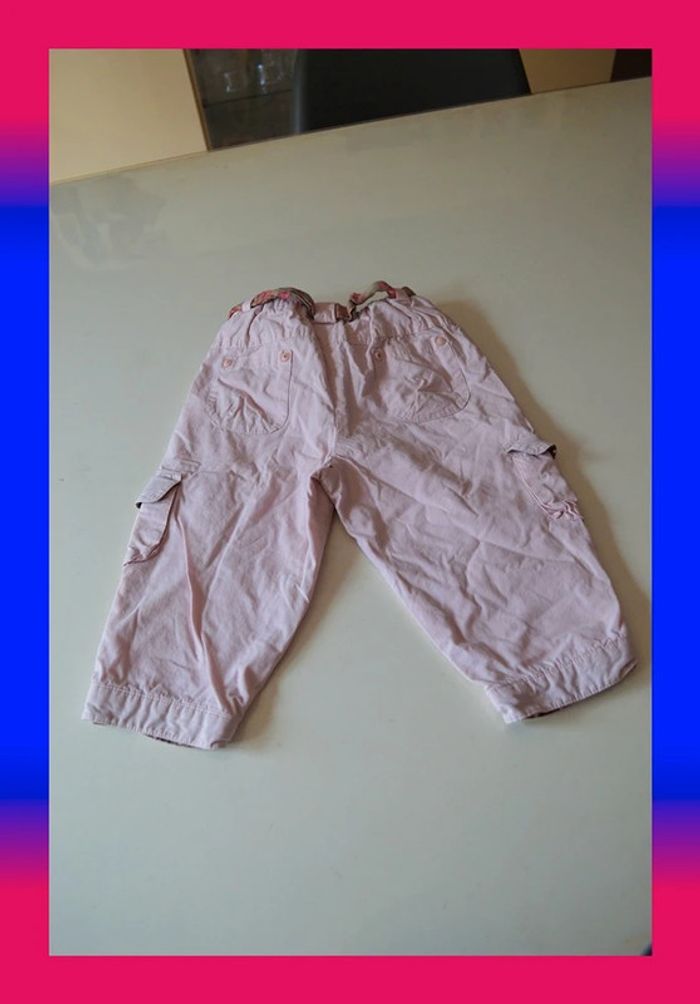 Pantacourt Vertbaudet rose taille 12-18 mois / 80 cm - photo numéro 3