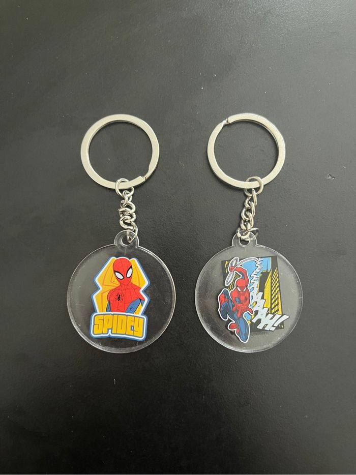 Lot de 2 portes clé Spiderman