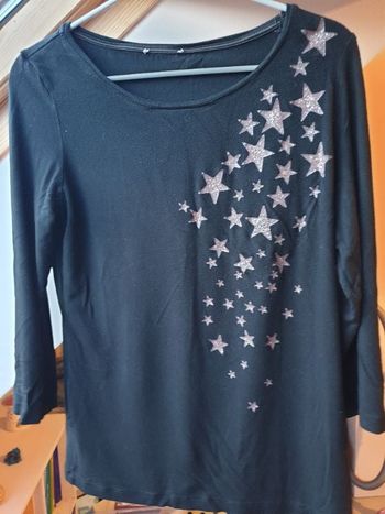 Tee shirt motif étoiles