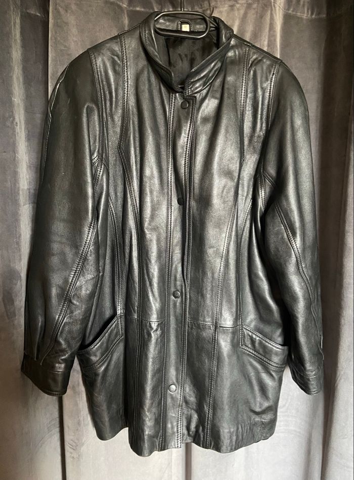 Veste en cuir d’agneau - photo numéro 3