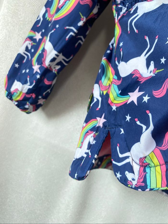 Veste imperméable Carter's Unicorn Shooting Star 4 ans - photo numéro 3