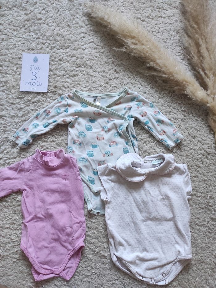 Lot de 3 bodies