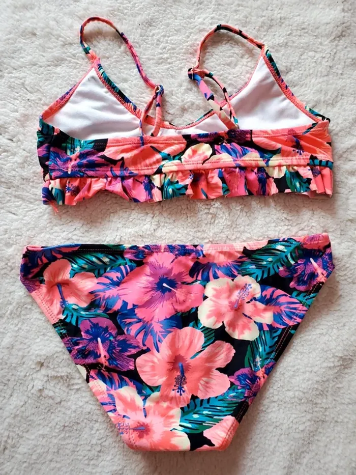 Maillot de bain 2 piéces - 10/12 ans - photo numéro 2