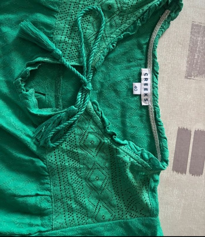Tee shirt vert - photo numéro 2