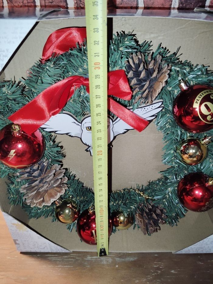 Couronne de Noël Harry Potter - photo numéro 3