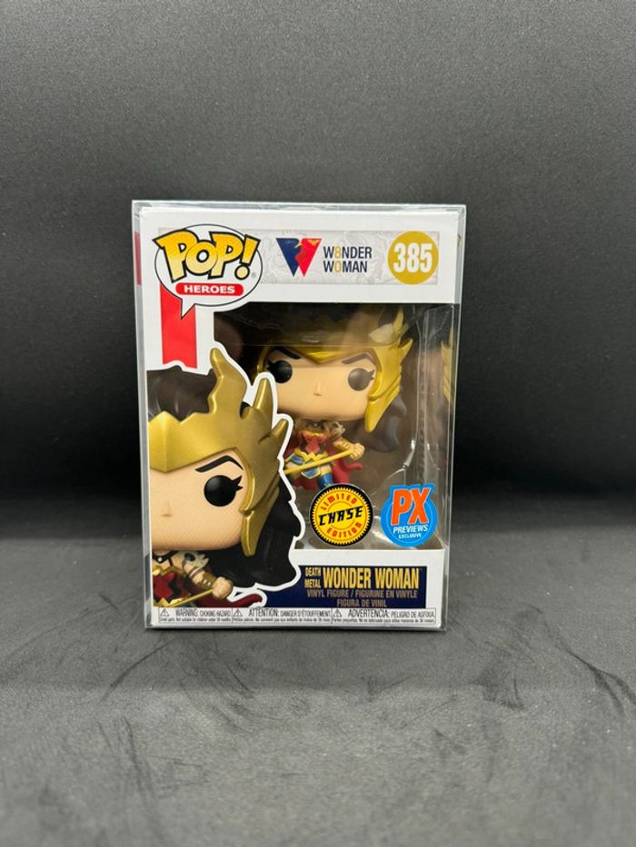 Funko Pop Dc Comics Wonder Woman 385 Chase PX Exclusive - photo numéro 2