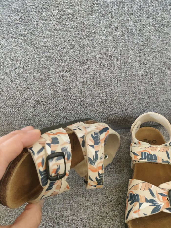 Chaussures sandales garçon cuir Gémo Taille 23 - photo numéro 4