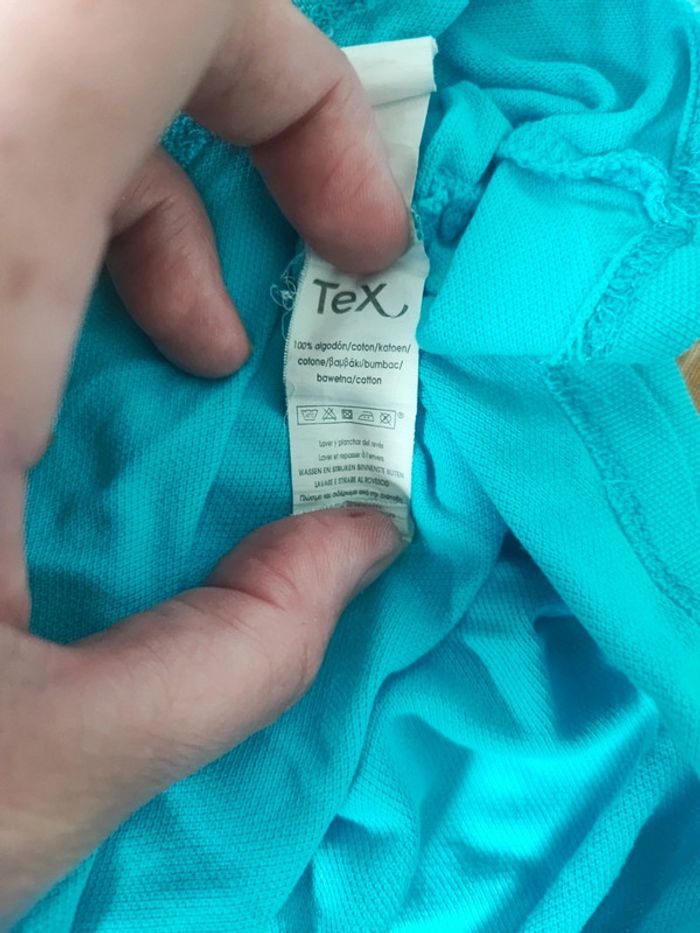 Polo polos turquoise 11/12 ans - photo numéro 5