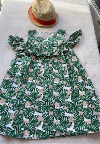 Robe vert baudet 10 ans 
