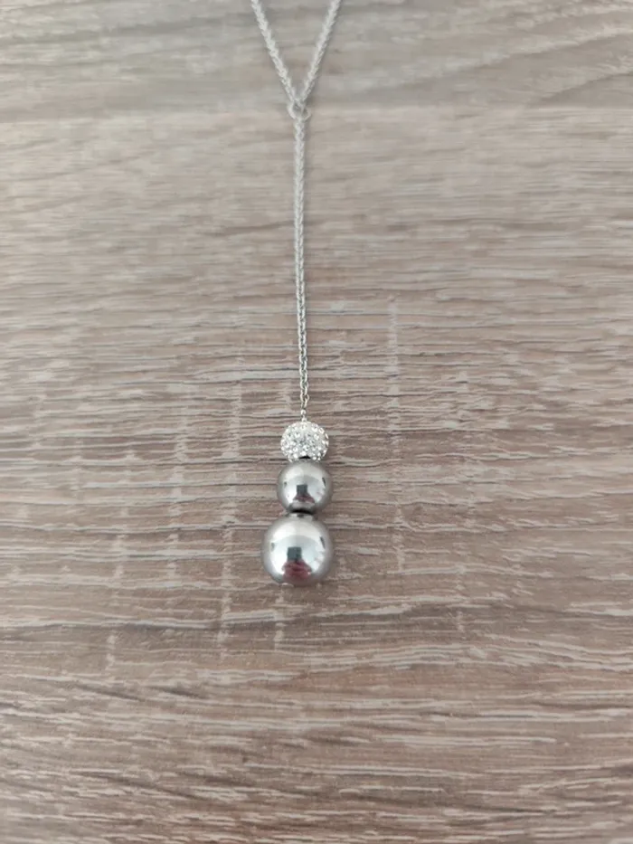 Collier pendant en argent - photo numéro 3