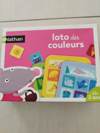 Jeu loto des couleurs 