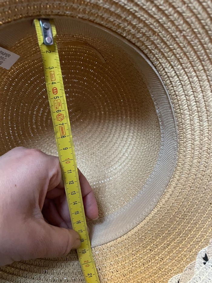 Chapeau de paille neuf - photo numéro 5