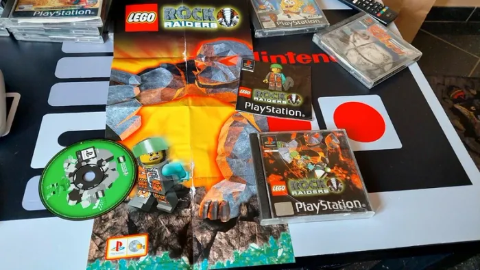 Lego rock raider ps1 complet rare avec le poster - photo numéro 2