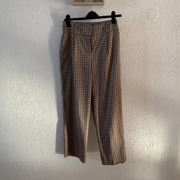 Pantalon Primark motif à carreaux taille 36