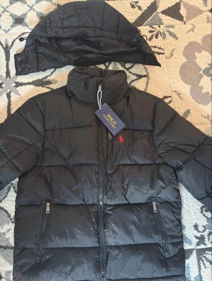 Doudoune Ralph Lauren Noir Matte - photo numéro 6