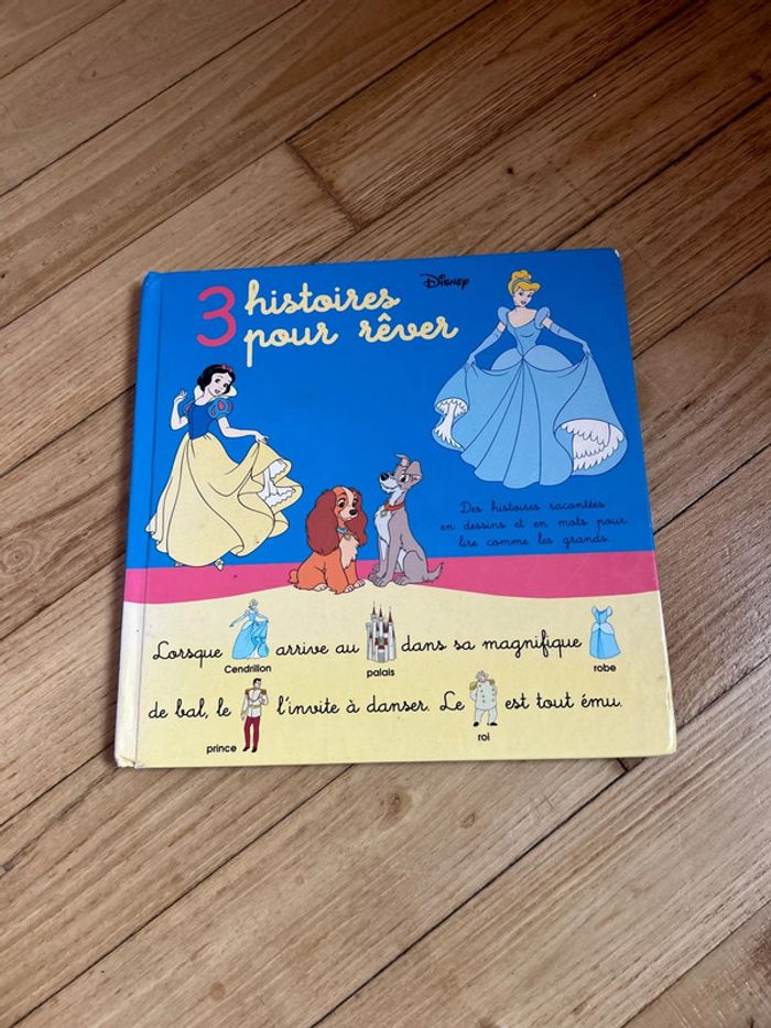 Livre 3 histoire Disney