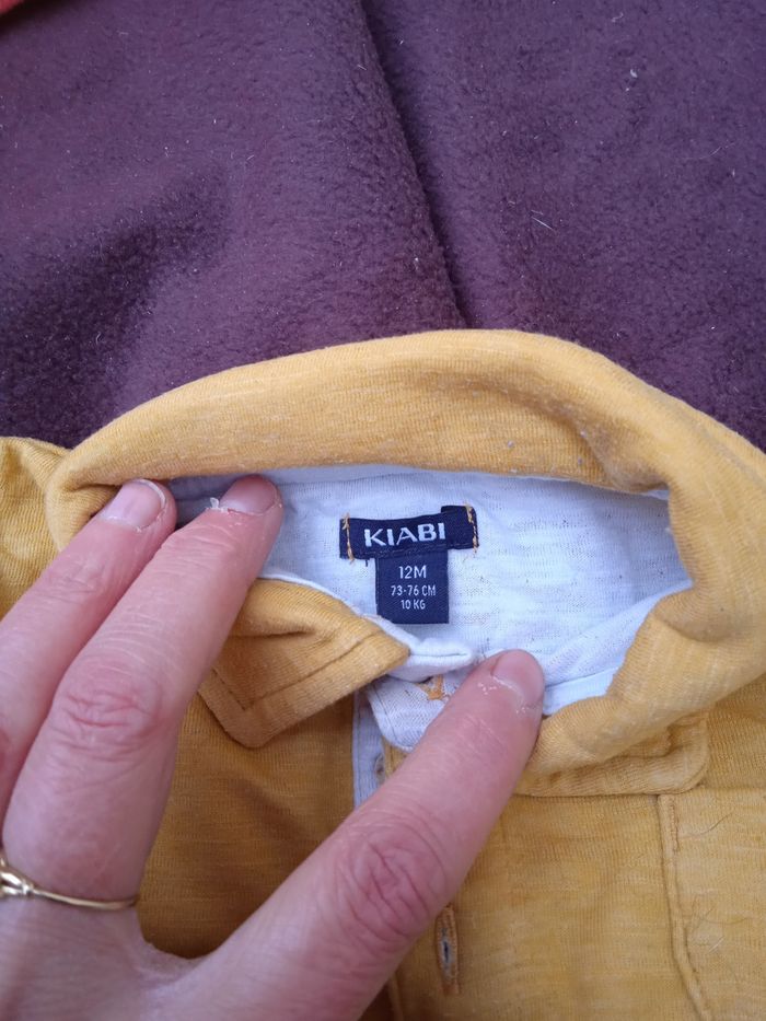 Polo moutarde - photo numéro 3