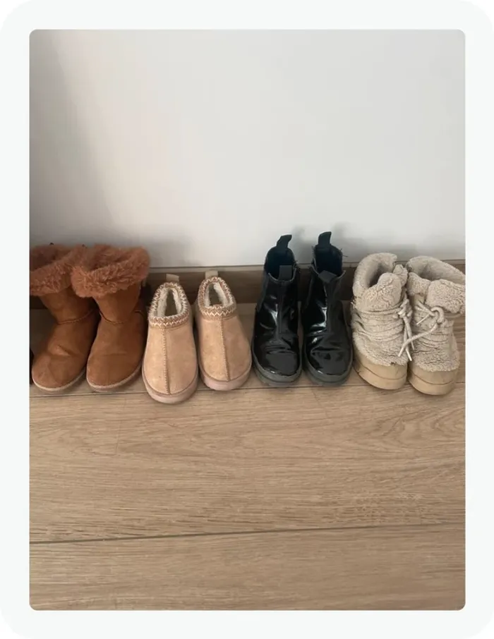 Lot paires de boots fille - photo numéro 4