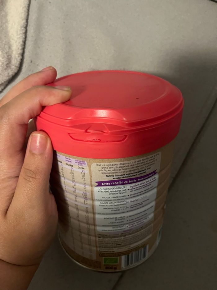 Lait babybio optima - photo numéro 2