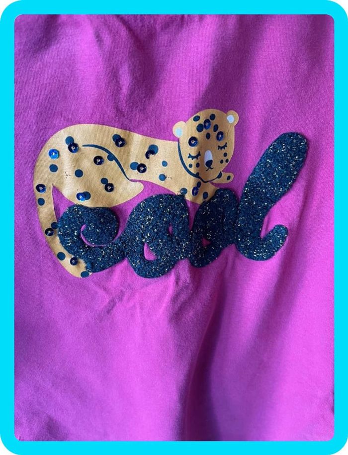 Joli t-shirt manches longues 5 ans DPAM - photo numéro 2