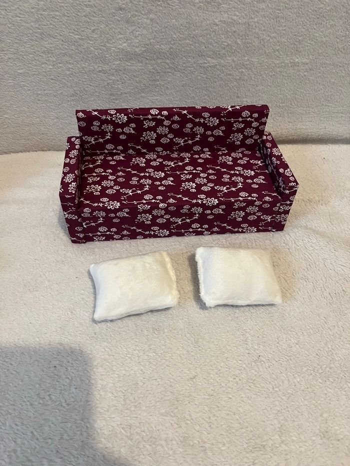 Canapé / meuble pour barbie Neuf - photo numéro 7