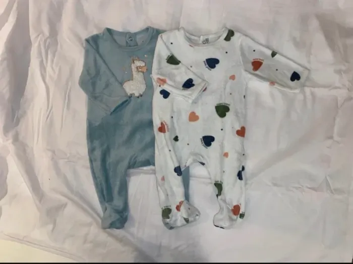 Lot de 2 pyjamas 3 mois