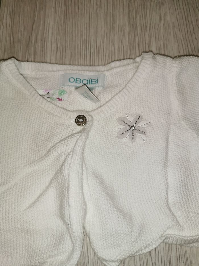 Lot 3 gilet Obaïdi fille 3 mois - photo numéro 8