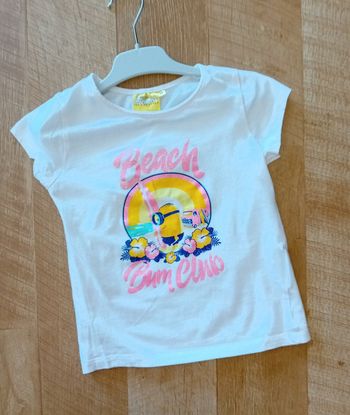 T-shirt Les Minions 5 ans fille 