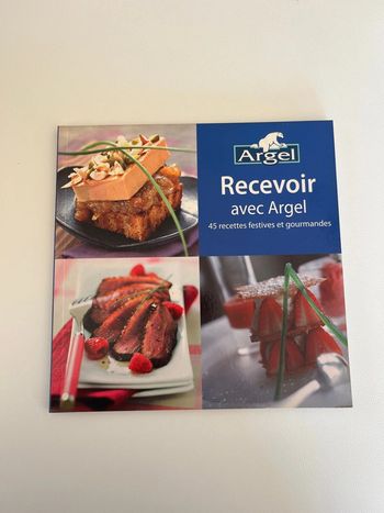 Livre de recettes festives à base de produits surgelés série Argel