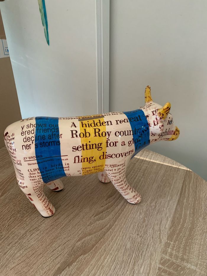 Grande tirelire vache - photo numéro 3